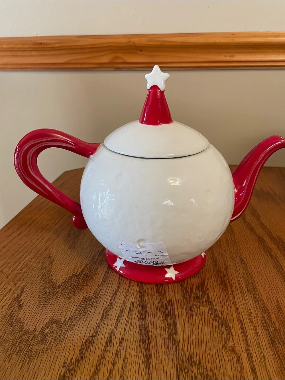 Joanna Parker Carnival Cottage Teapot